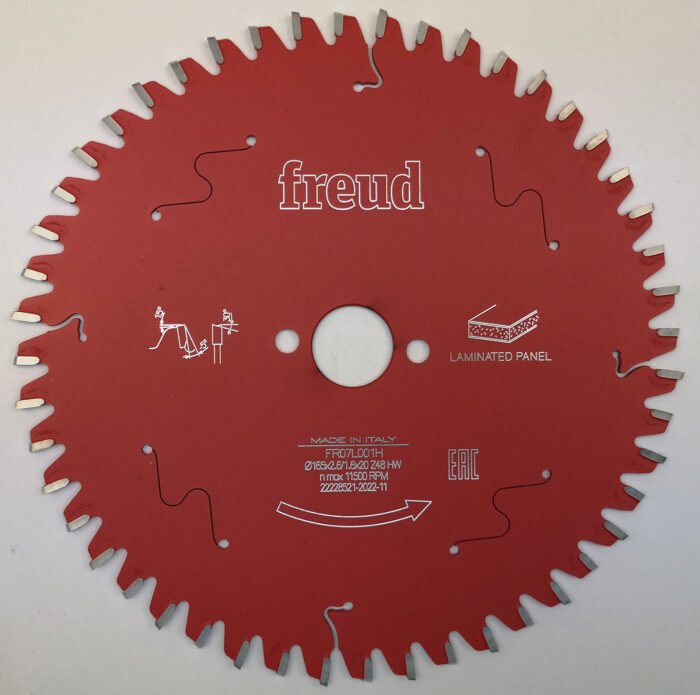 FR07L001H Diskinis pjūklas Freud D165 z48 d20 B2,6