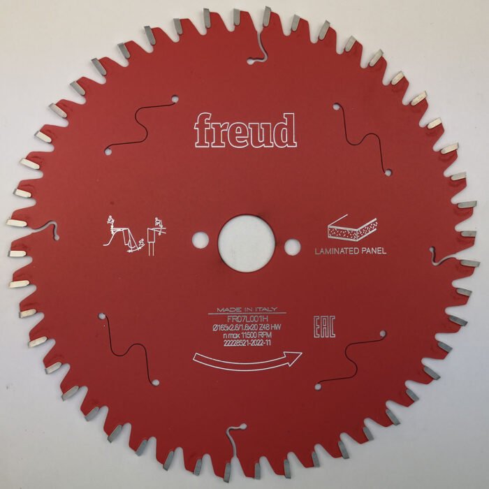 FR07L001H Diskinis pjūklas Freud D165 z48 d20 B2,6