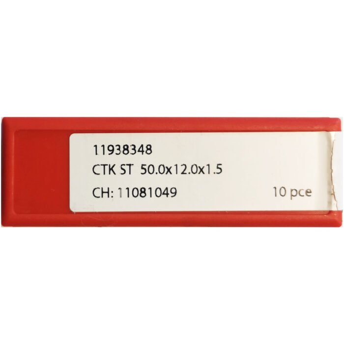 Kietlydinio peiliukas 50x12x1,5 mm 10 vnt.
